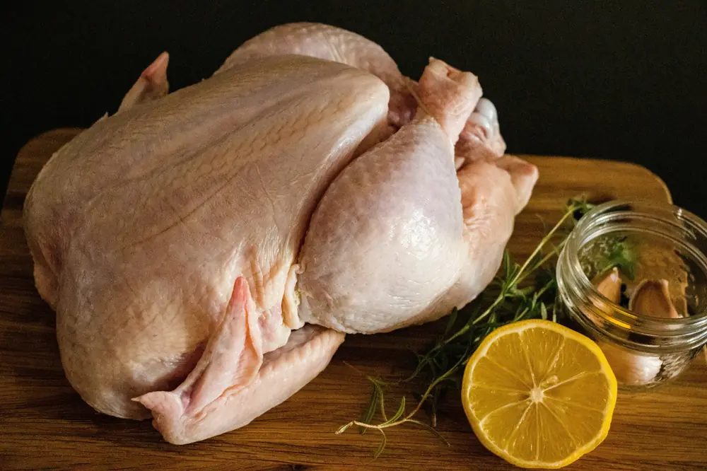 Poulet prêt à cuisiner